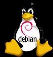 Debian con Tux